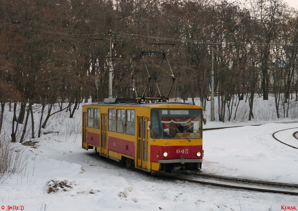Курск, Tatra T6B5SU № 045