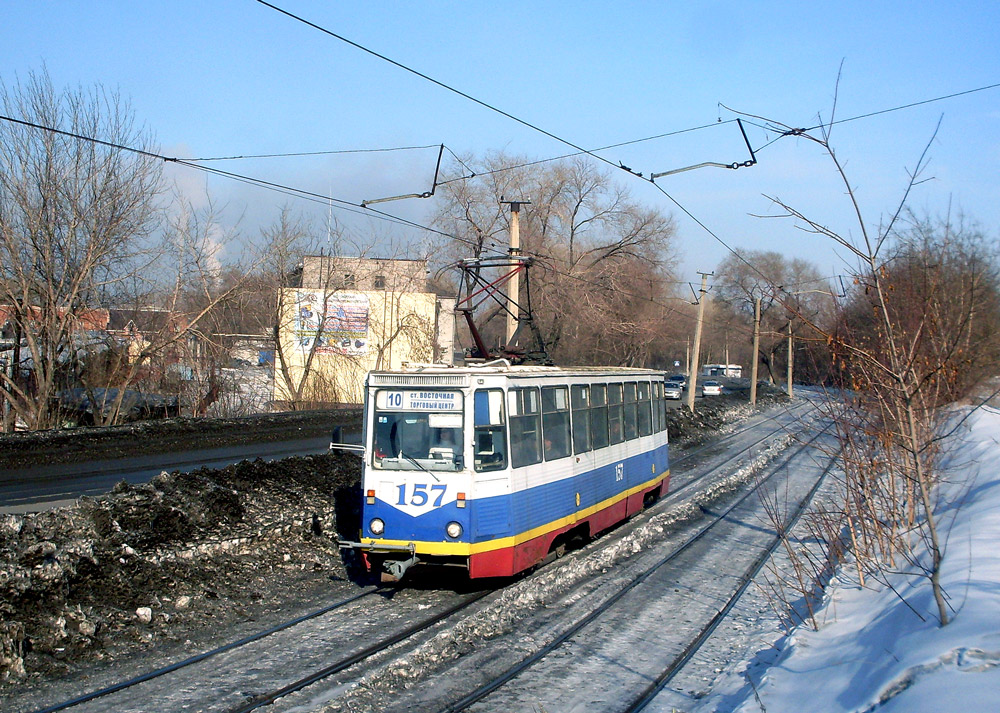 Новокузнецк, 71-605 (КТМ-5М3) № 157