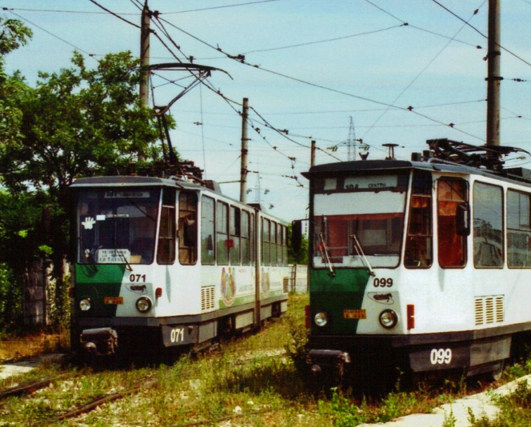 Плоешти, Tatra KT4D № 071; Плоешти, Tatra KT4D № 099