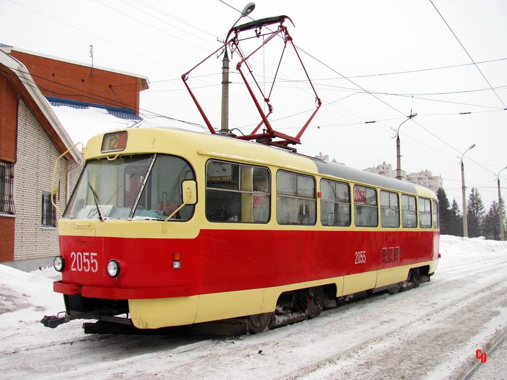 Іжевськ, Tatra T3SU мод. Ижевск № 2055