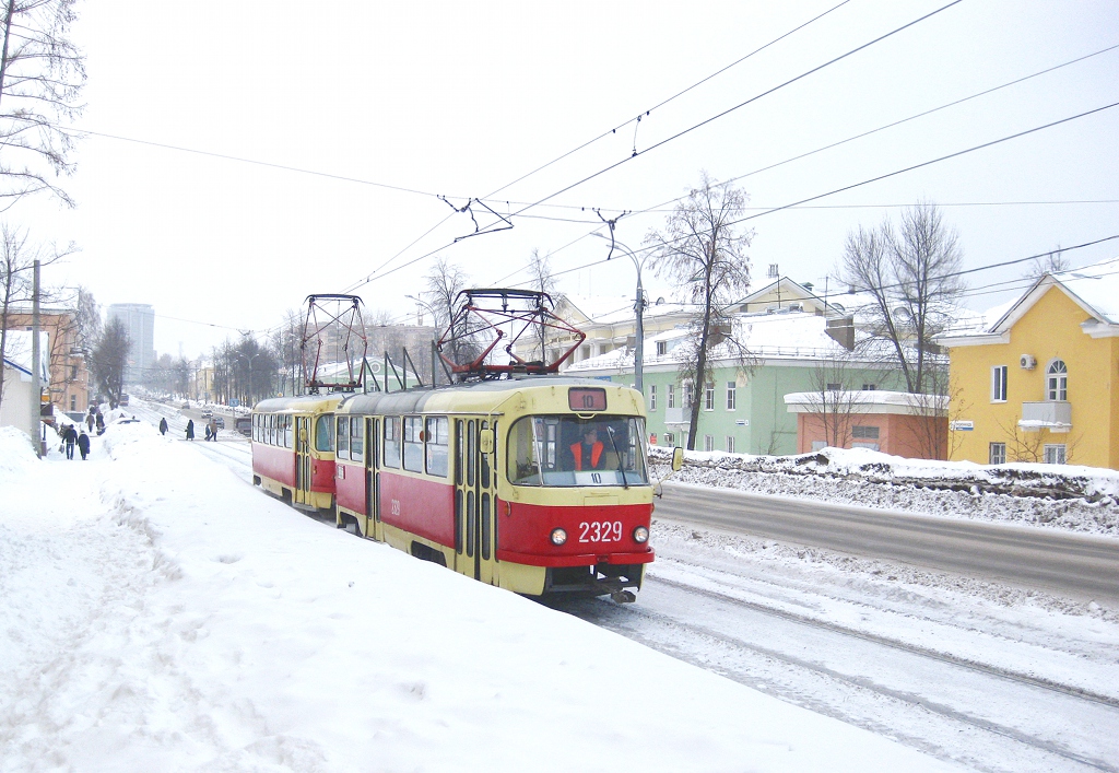 Ижевск, Tatra T3SU № 2329