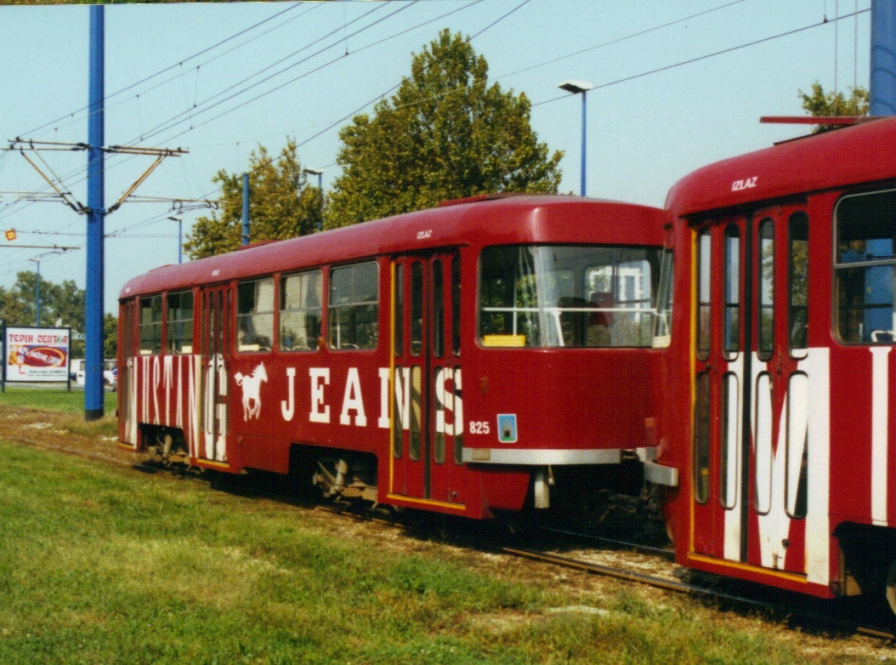 Záhreb, Tatra B4YU č. 825