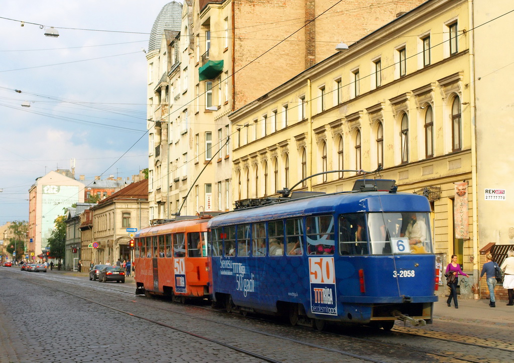 Рига, Tatra T3A № 3-2058