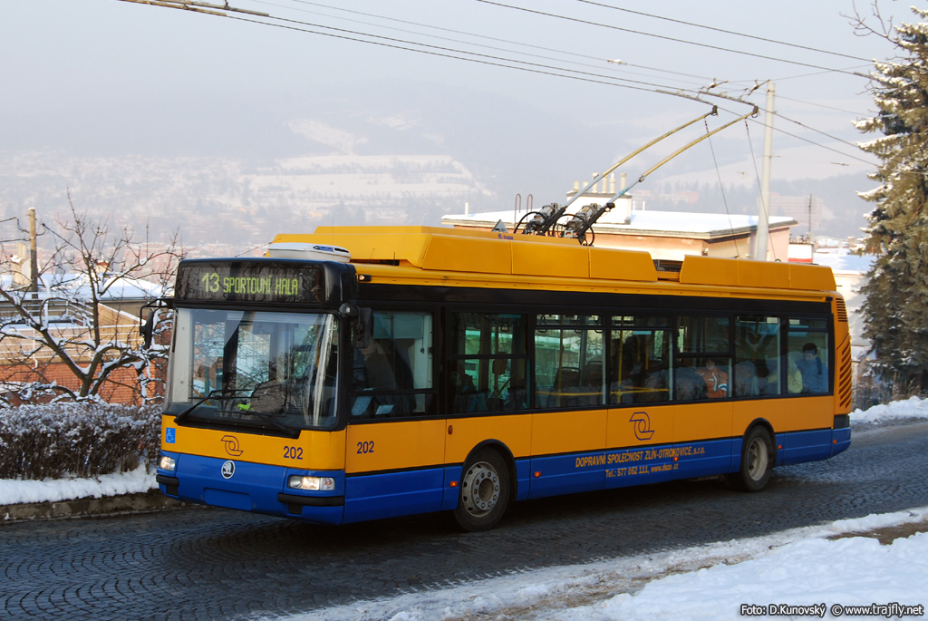 Злин, Škoda 24Tr Irisbus Citybus № 202