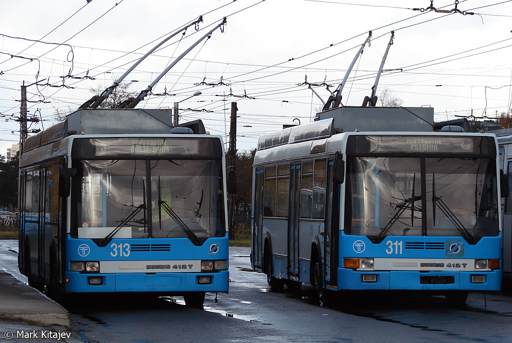 Таллин, Ikarus 412.82 № 313; Таллин, Ikarus 412.82 № 311