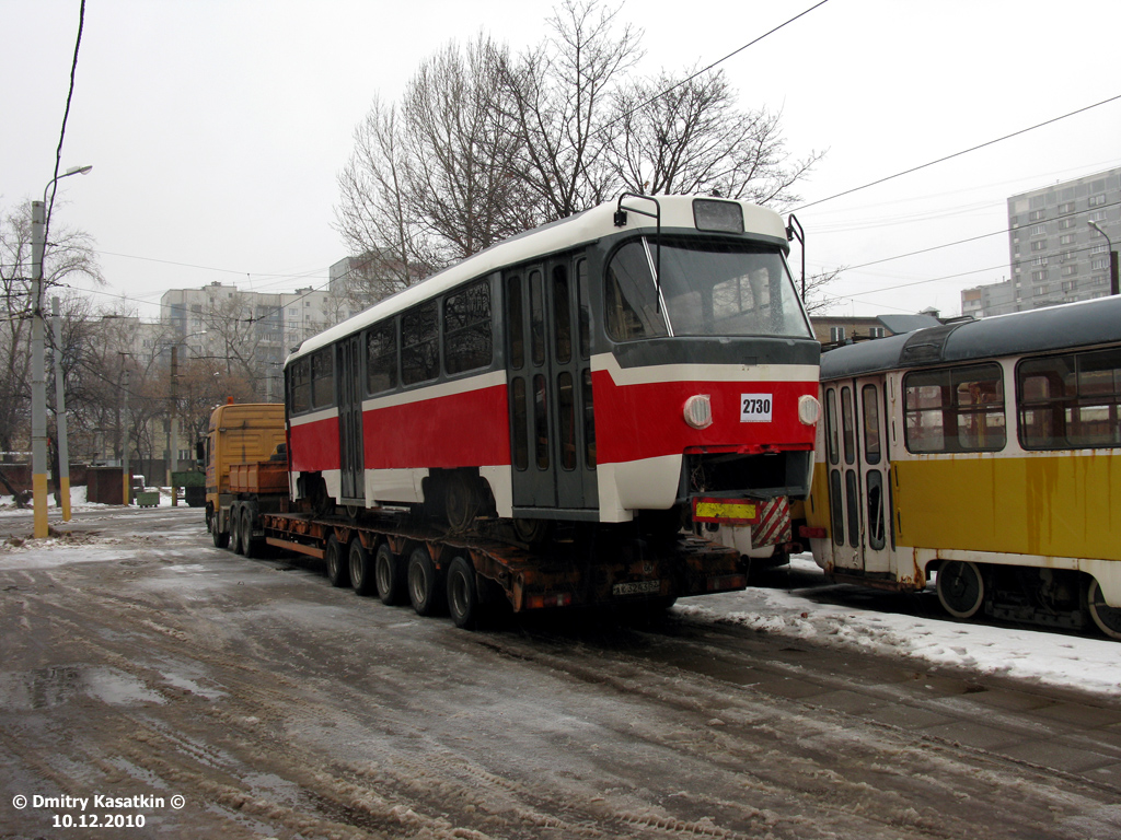 Нижний Новгород, Tatra T3SU КВР ТРЗ № 2730; Москва — Трамвайно-ремонтный завод (ТРЗ)