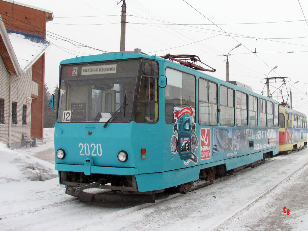 Ижевск, Tatra T6B5SU № 2020