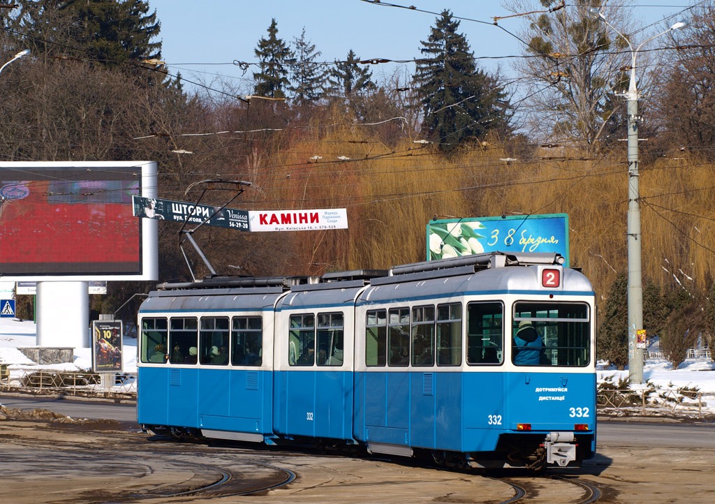 Винница, SWS/SIG/BBC Be 4/6 "Mirage" № 332