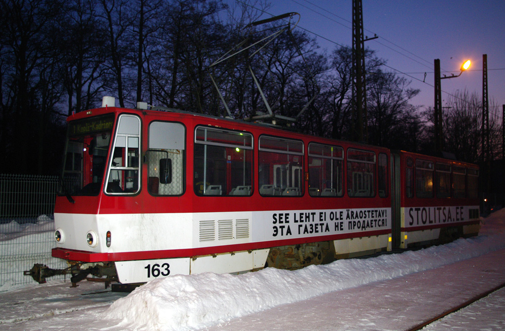 Таллин, Tatra KT4D № 163
