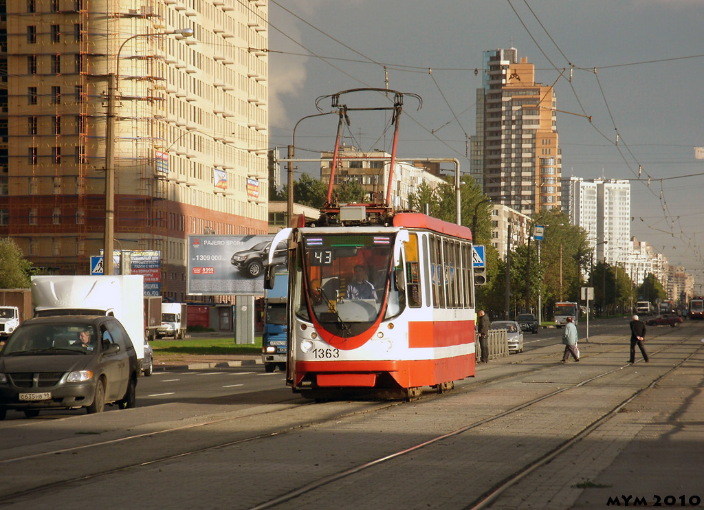 Санкт-Петербург, 71-134А (ЛМ-99АВН) № 1363