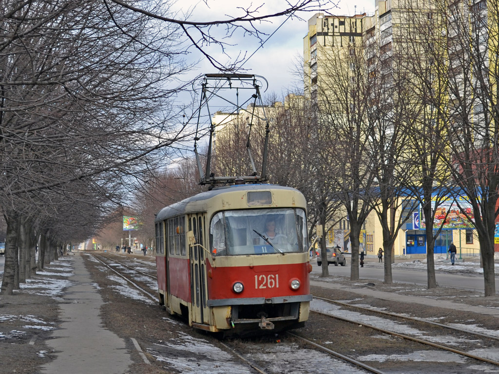 Днепр, Tatra T3SU № 1261