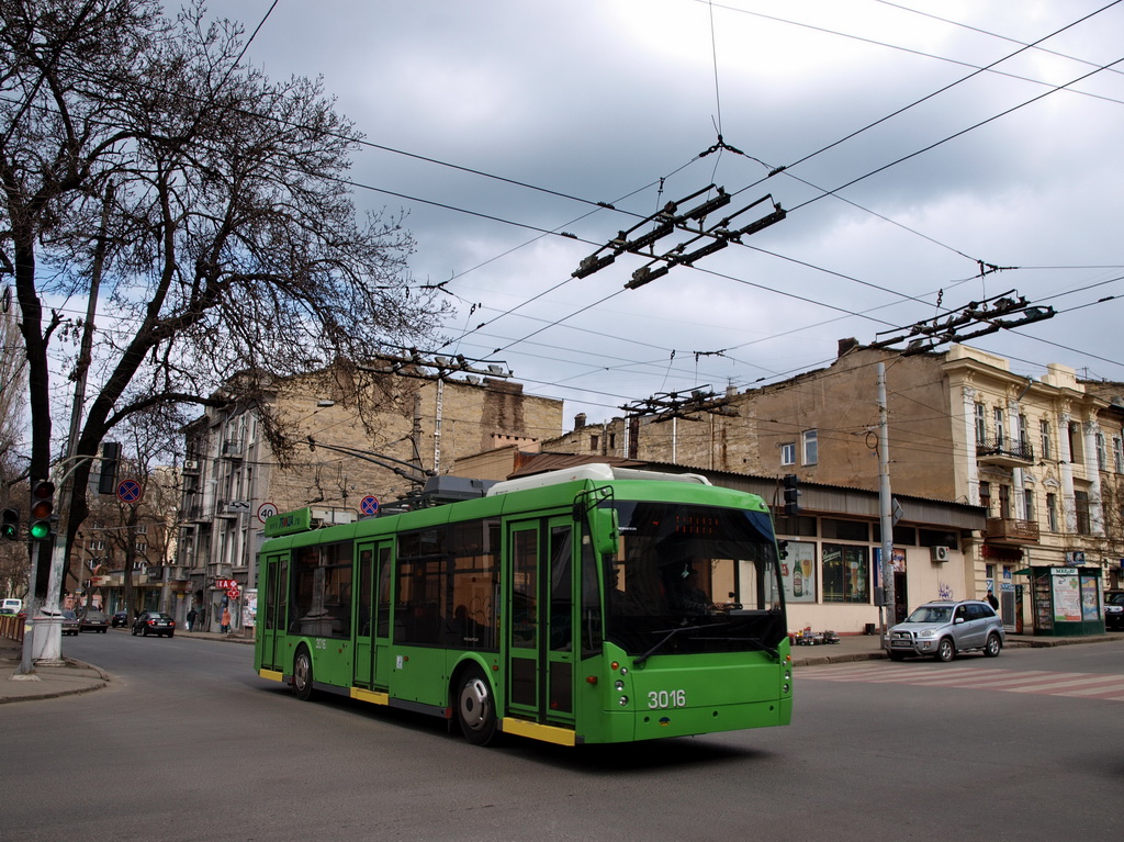 Одесса, Тролза-5265.00 «Мегаполис» № 3016