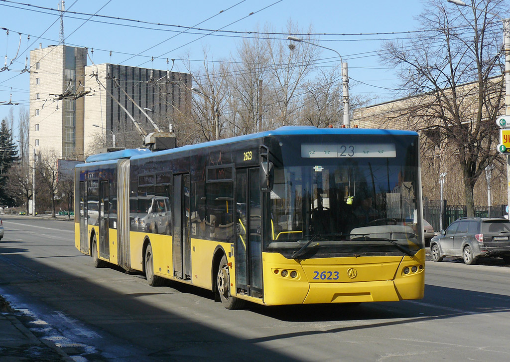 Киев, ЛАЗ E301D1 № 2623