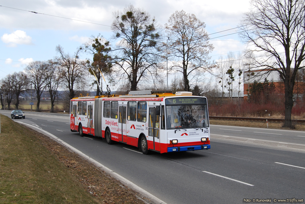Zlín, Škoda 15Tr13/6M č. 362