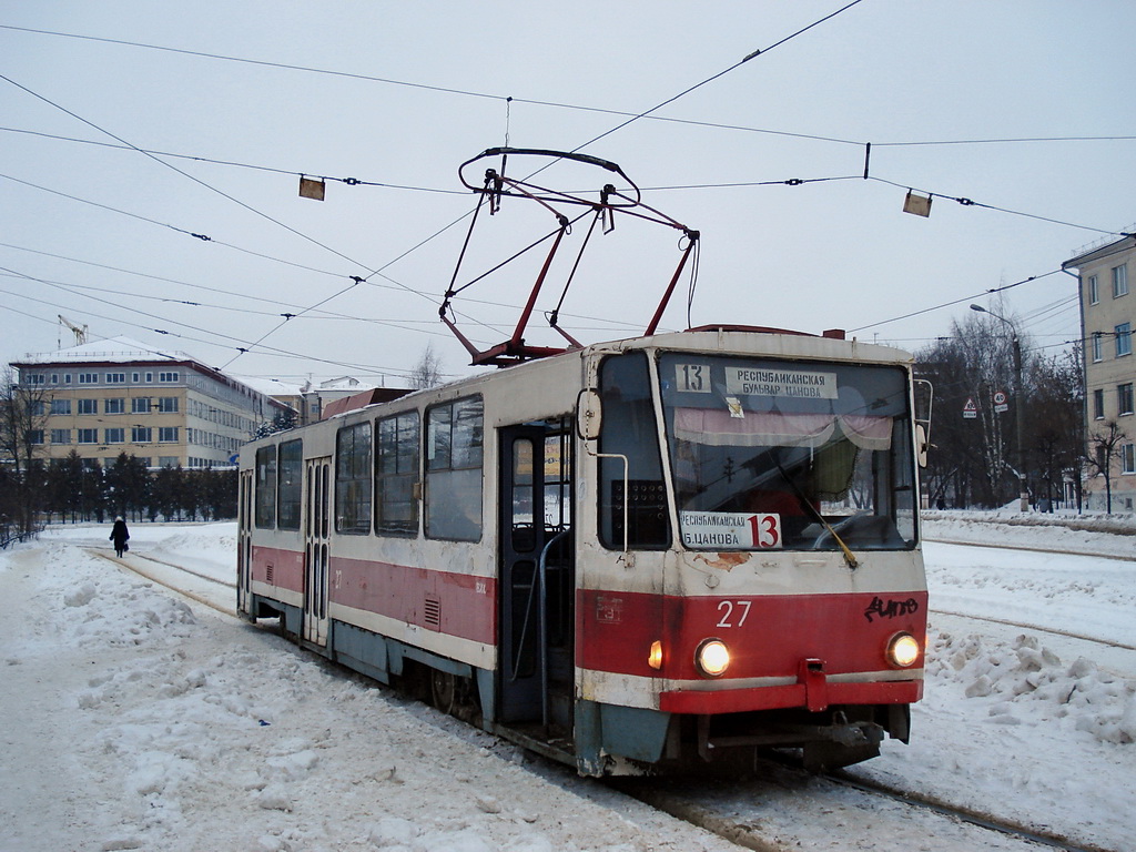Тверь, Tatra T6B5SU № 27; Тверь — Трамвайные конечные станции и разворотные кольца