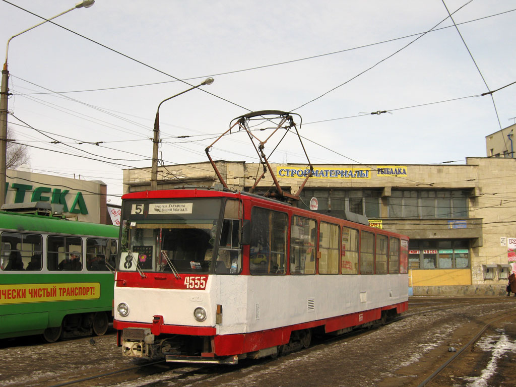 Харьков, Tatra T6B5SU № 4555 Харьков, Tatra T6B5SU № 4555