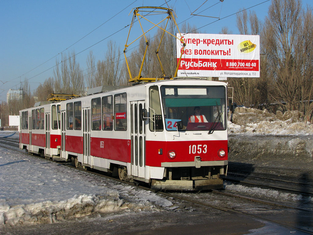 Самара, Tatra T6B5SU № 1053