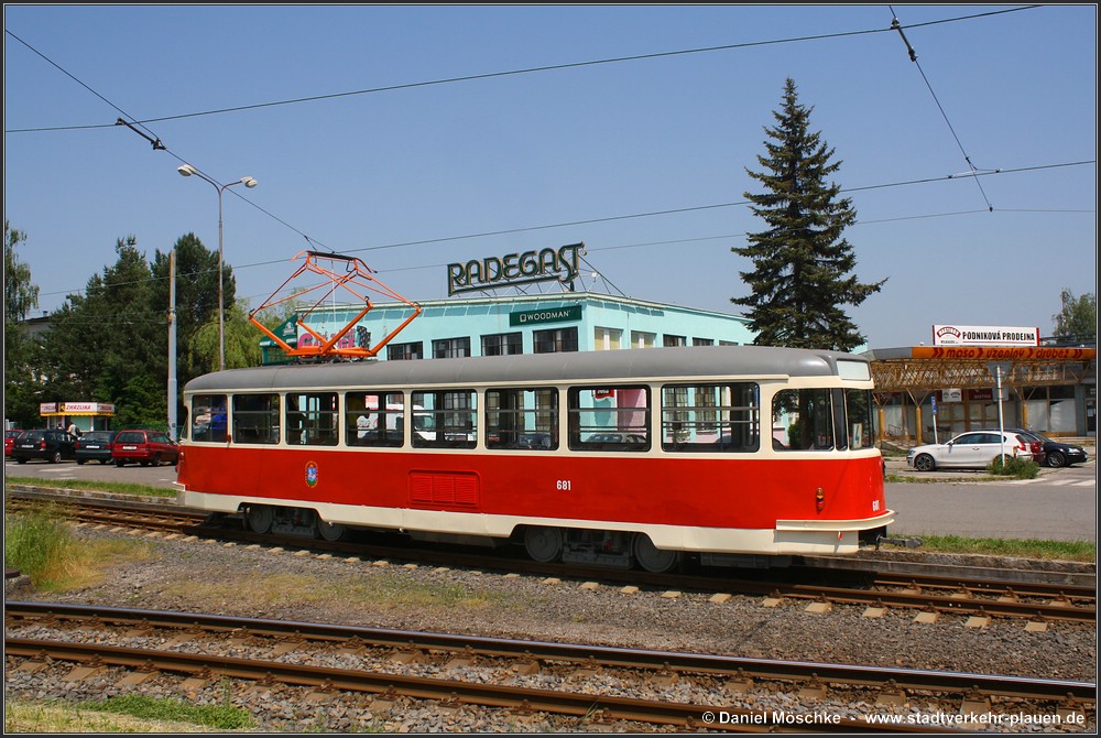 Острава, Tatra T2 № 681