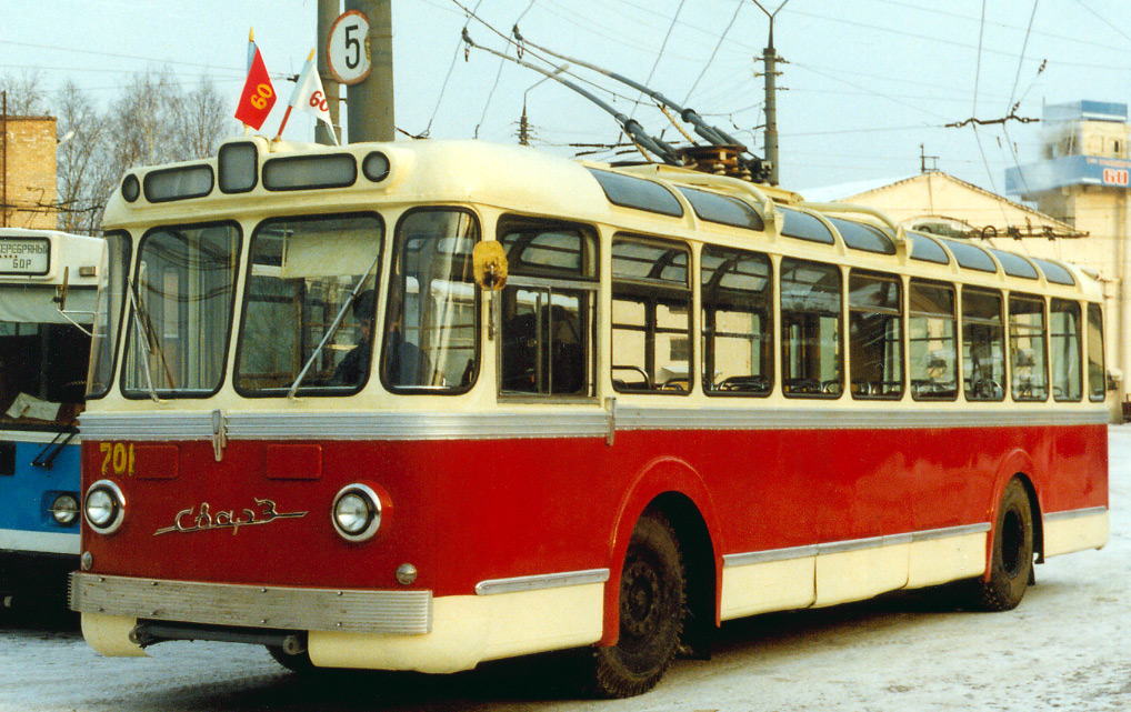 Москва, СВАРЗ МТБЭС № 701; Москва — Парад в честь 60-летия Московского троллейбуса 15 ноября 1993