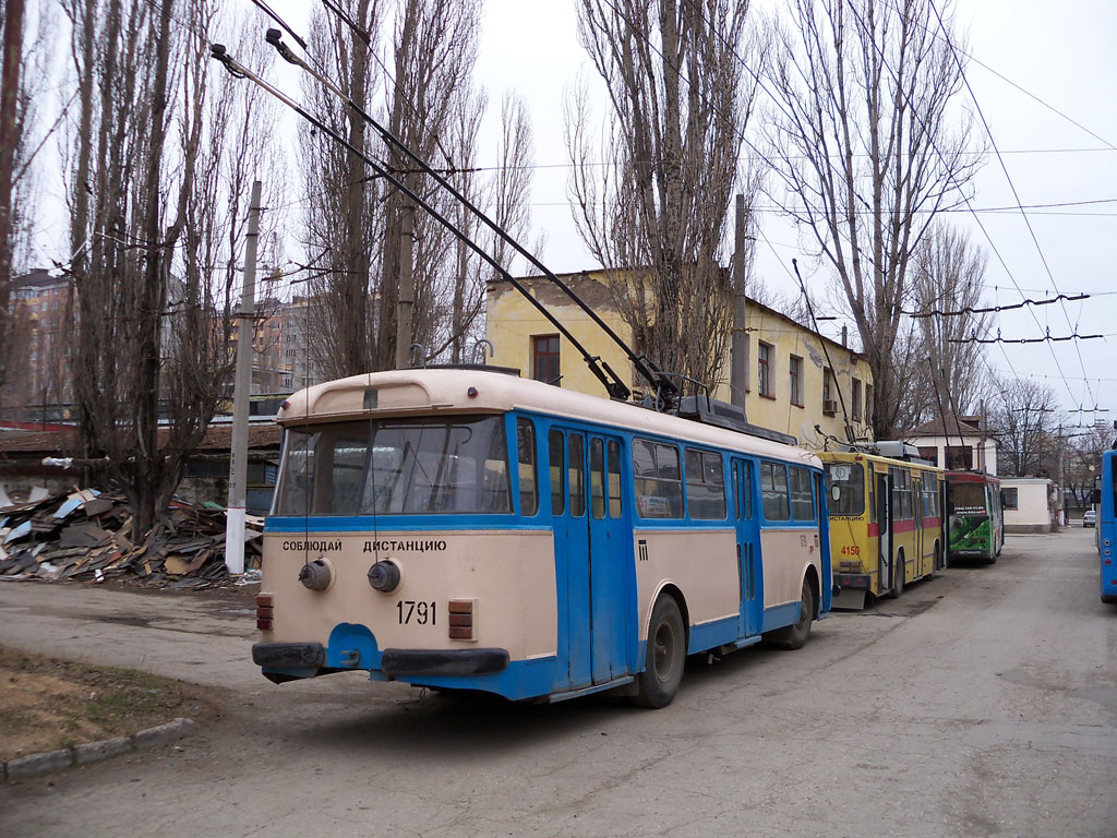 Крымский троллейбус, Škoda 9TrH29 № 1791