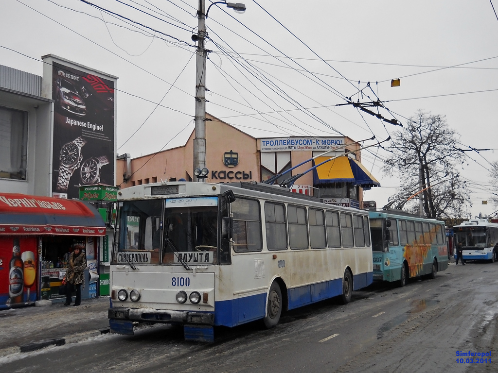 Krím-trolibusz, Škoda 14Tr89/6 — 8100