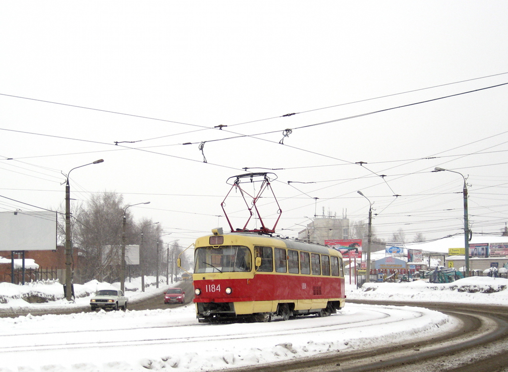 Ижевск, Tatra T3SU № 1184