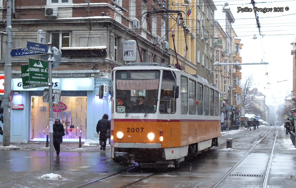 София, Tatra T6A2B № 2007