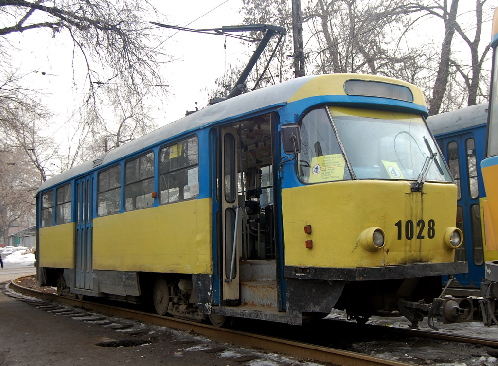 Алматы, Tatra T3D № 1028