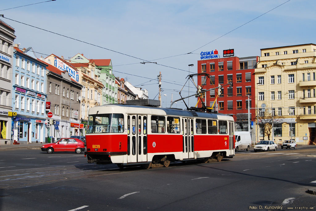Прага, Tatra T3M № 8039 Прага, Tatra T3M № 8039
