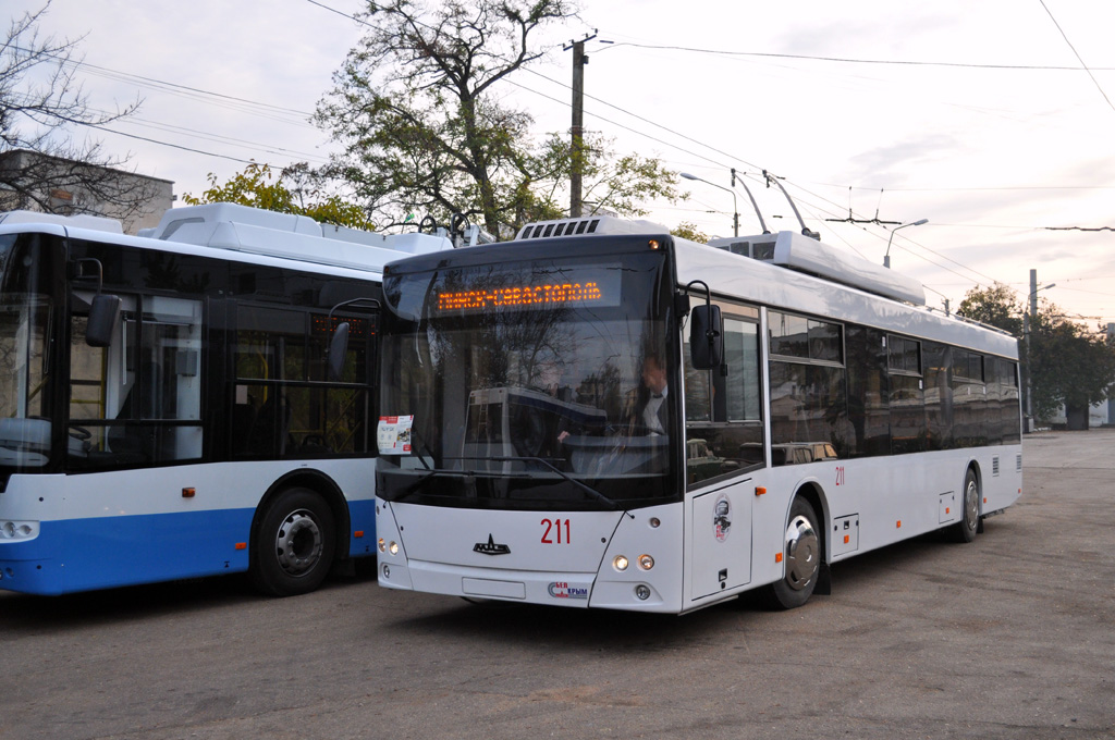 Севастополь, МАЗ-ЭТОН Т203 № 211