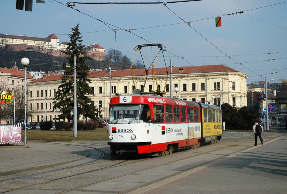 Брно, Tatra K2YU № 1126