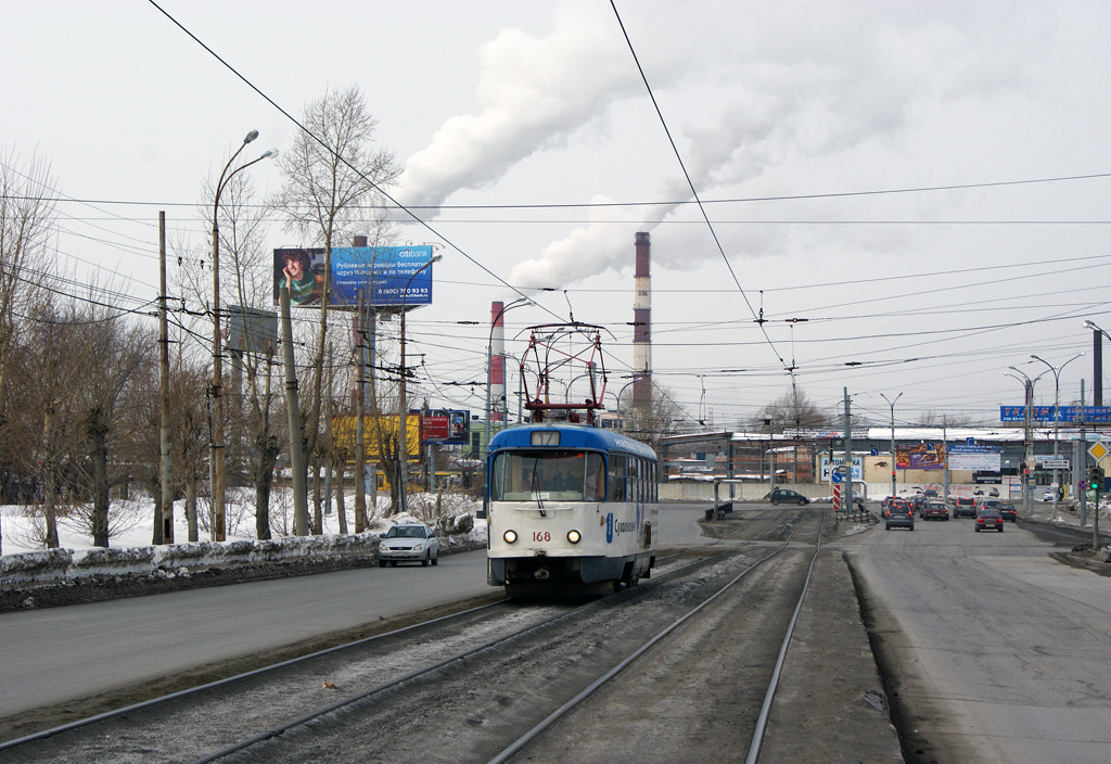 Екатеринбург, Tatra T3SU № 168