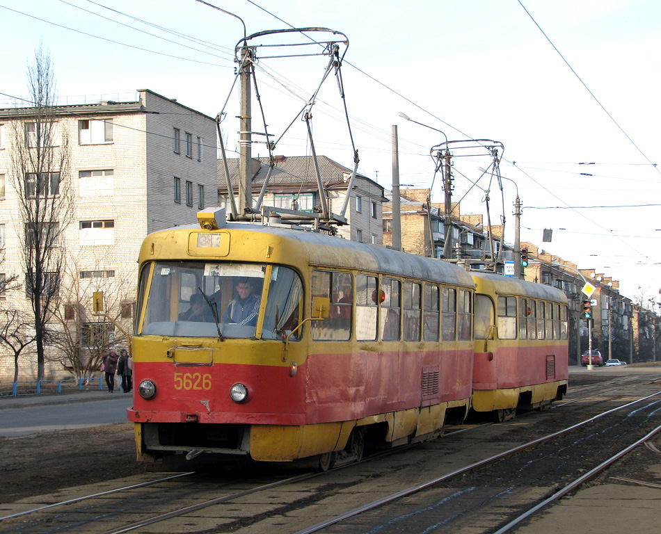 Киев, Tatra T3SU № 5626