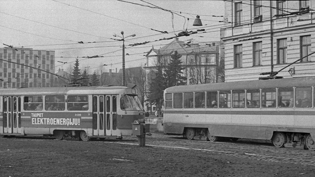 Рига, Tatra T3SU № 3-1325; Рига, RM-68 № 4-94
