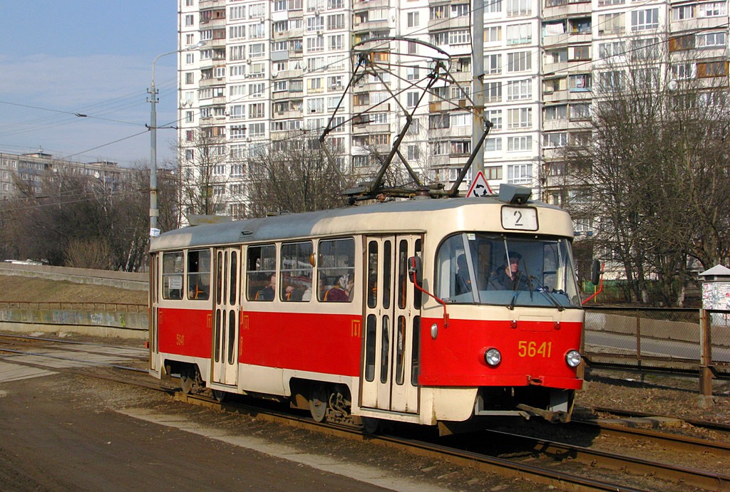 Киев, Tatra T3SU № 5641 Киев, Tatra T3SU № 5641