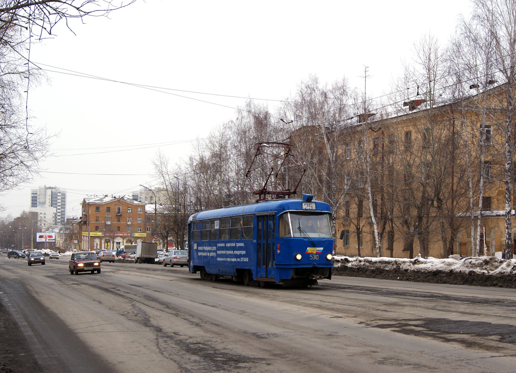 Екатеринбург, Tatra T3SU (двухдверная) № 530
