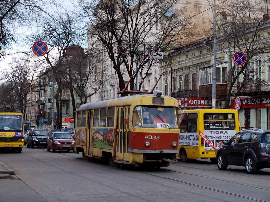 Одесса, Tatra T3SU № 4035