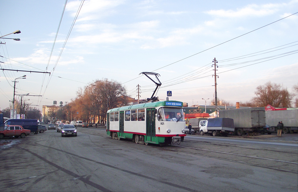 Днепр, Tatra T4DM № 1421
