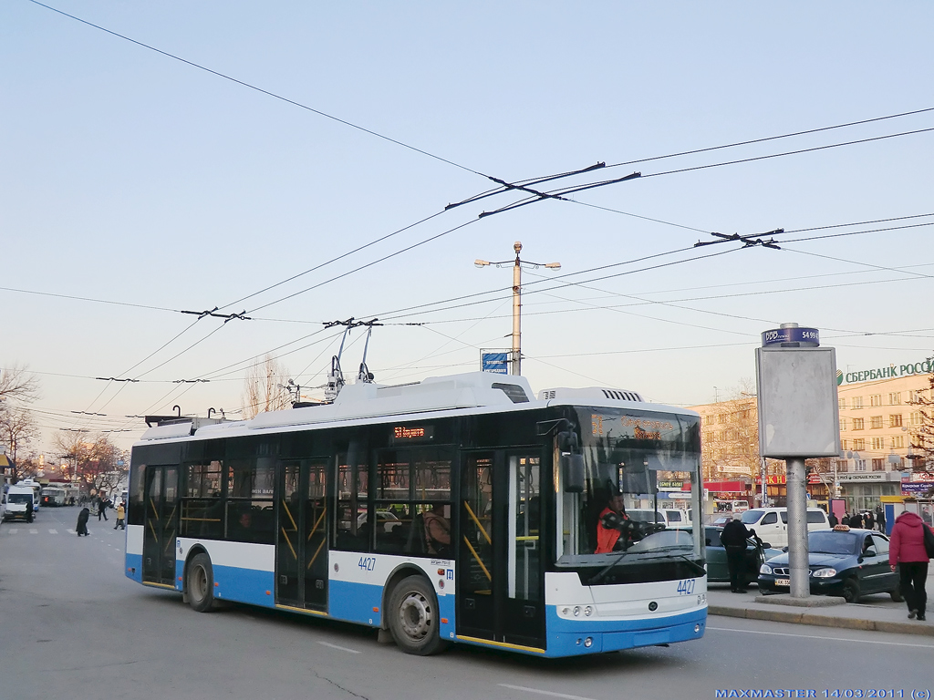 Крымский троллейбус, Богдан Т70115 № 4427