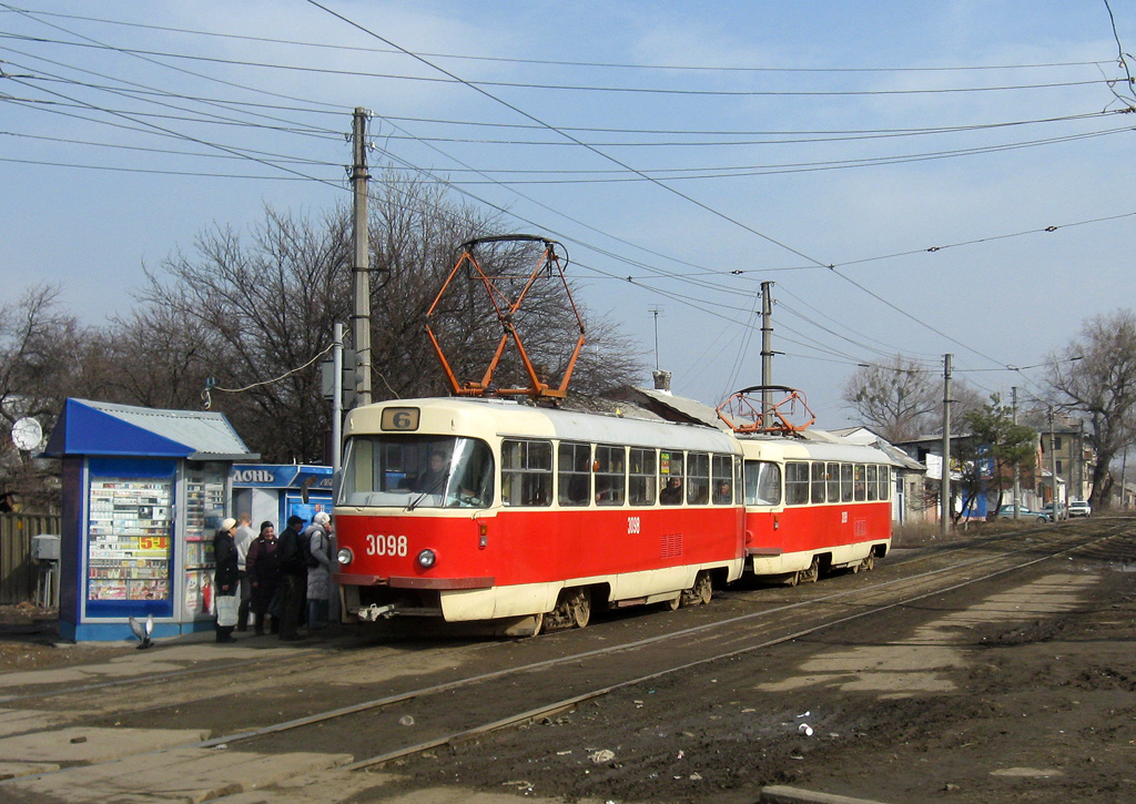 Харьков, Tatra T3SU № 3098