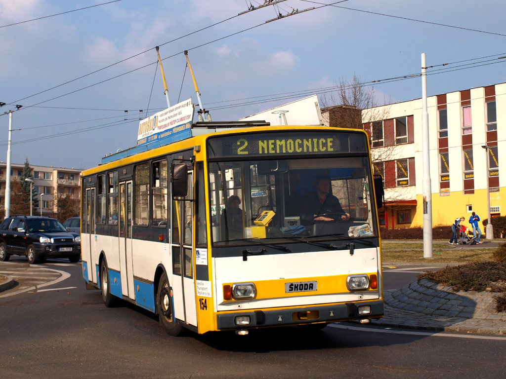 Теплице, Škoda 14Tr17/6M № 154
