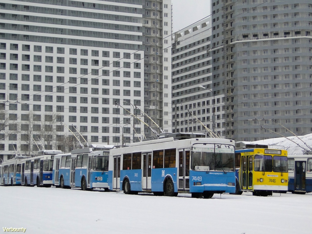 Москва, Тролза-5275.05 «Оптима» № 7449