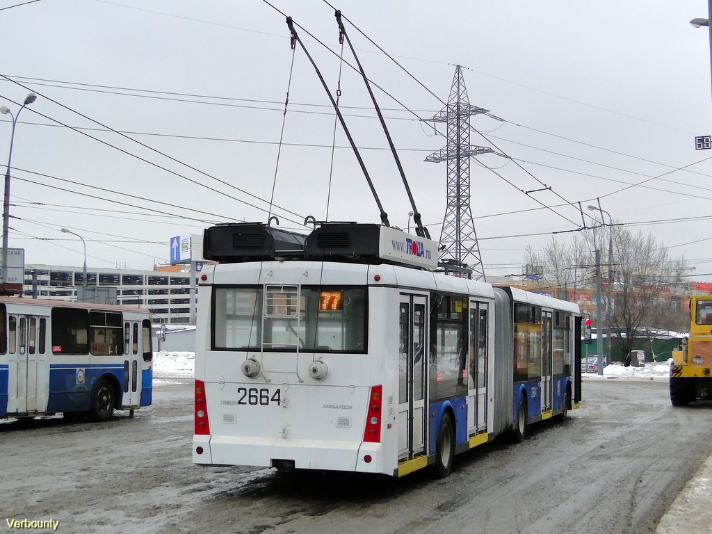 Москва, Тролза-6206.01 «Мегаполис» № 2664