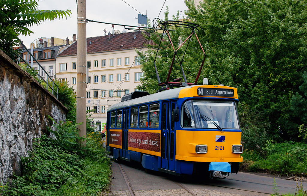 Лейпциг, Tatra T4D-M1 № 2121