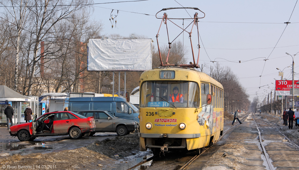Тверь, Tatra T3SU № 236; Тверь — Трамвайные линии: Заволжский район