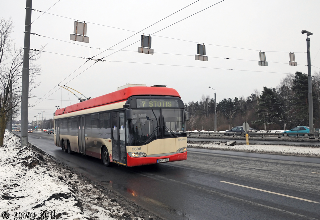 Vilnius, Solaris Trollino II 15 AC Br. 2696