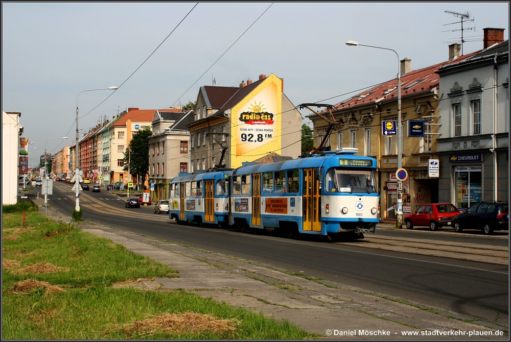 Острава, Tatra T3R.P № 960