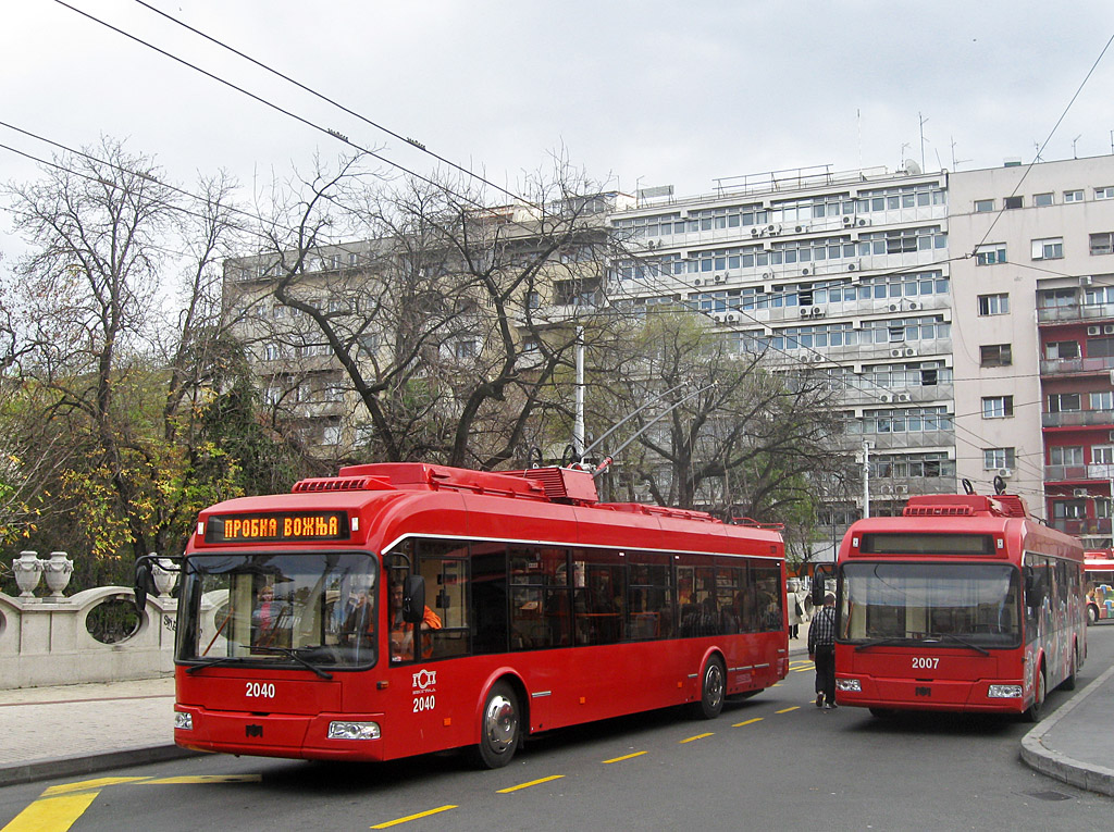 Белград, БКМ 32100C № 2040; Белград, БКМ 32100C № 2007