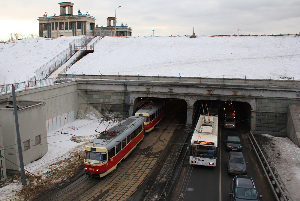 Москва, МТТЧ № 3411; Москва, БКМ 321 № 1836