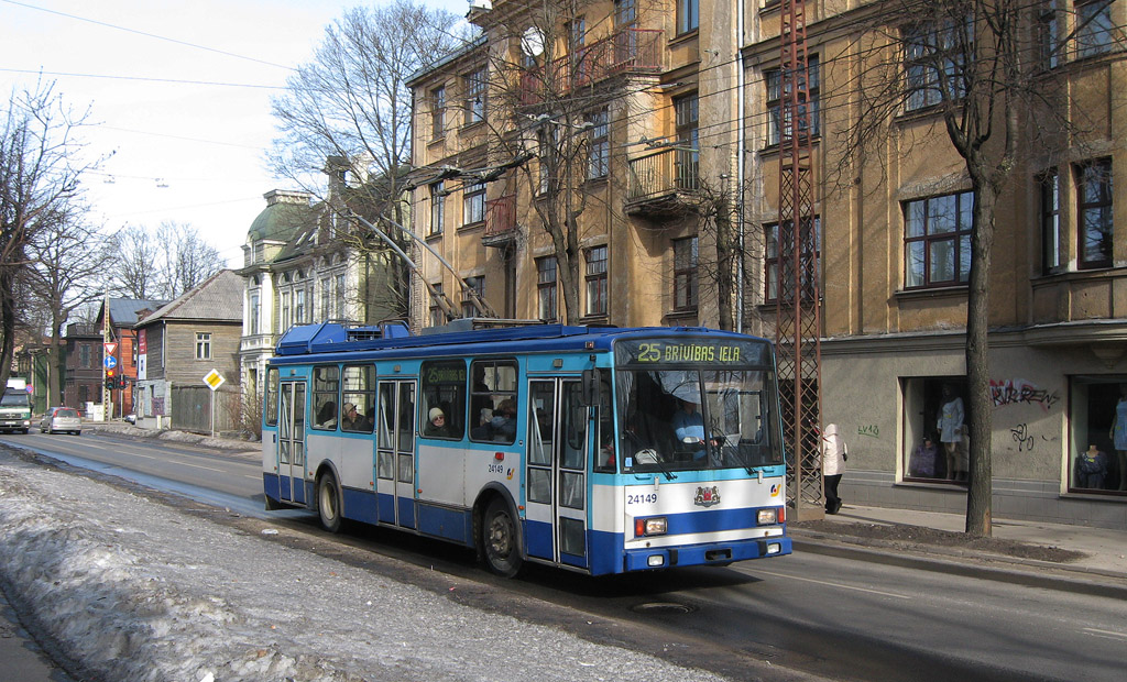 Рига, Škoda 14Tr18/6M № 24149